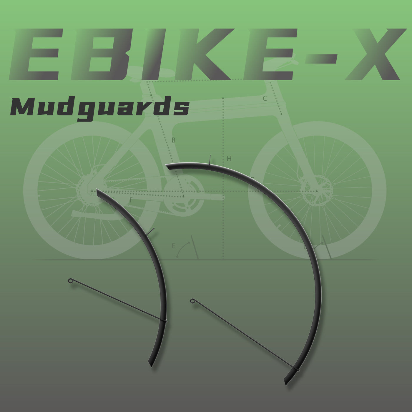 Ebike-X Mudguards